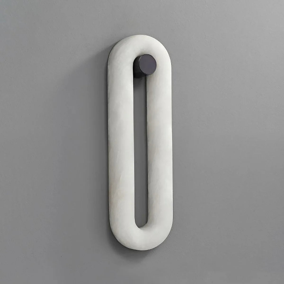 Alabaster Fader Elliptical Wall Lamp
