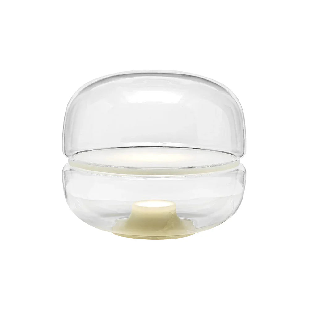 Alabaster Glass Table Lamp