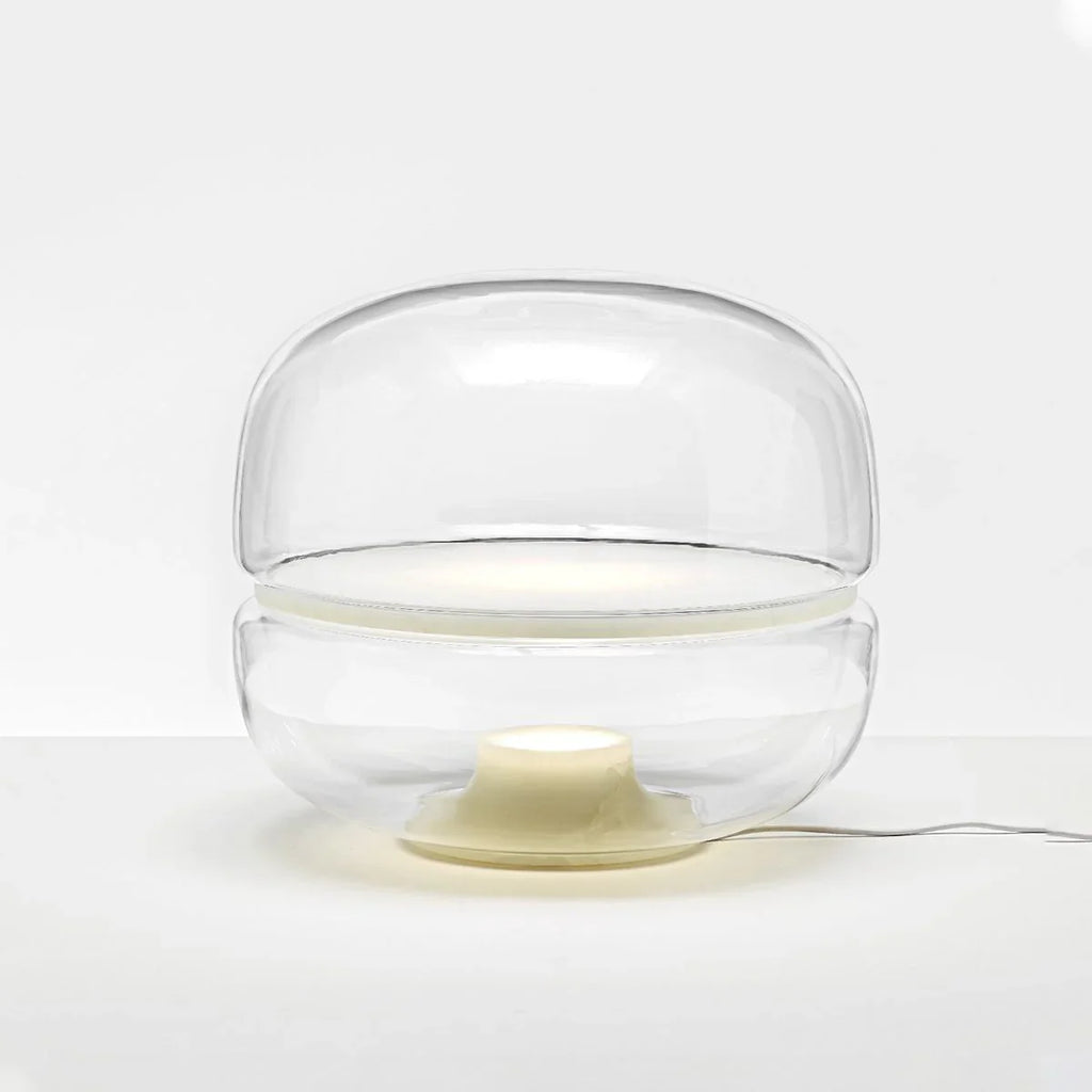 Alabaster Glass Table Lamp