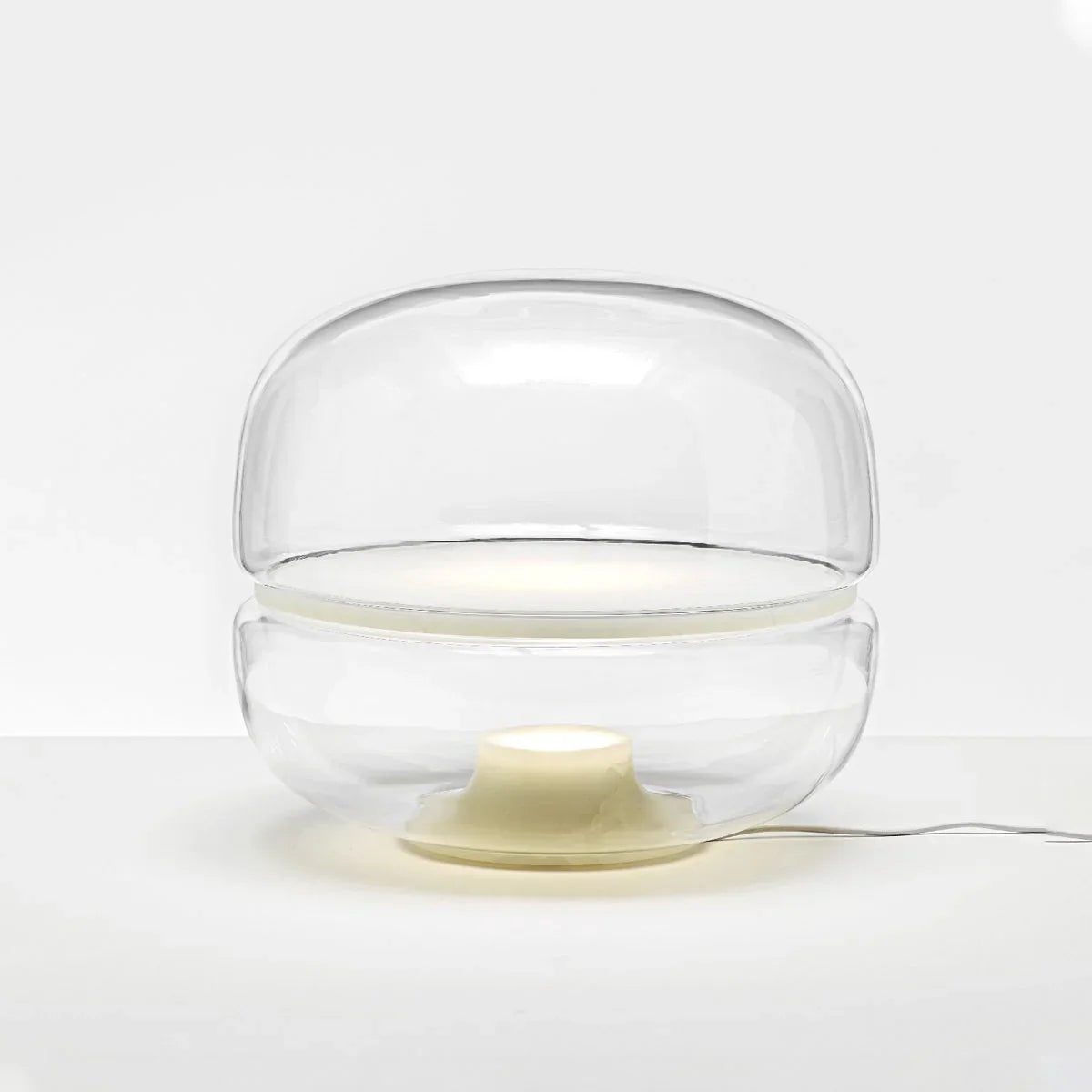 Alabaster Glass Table Lamp