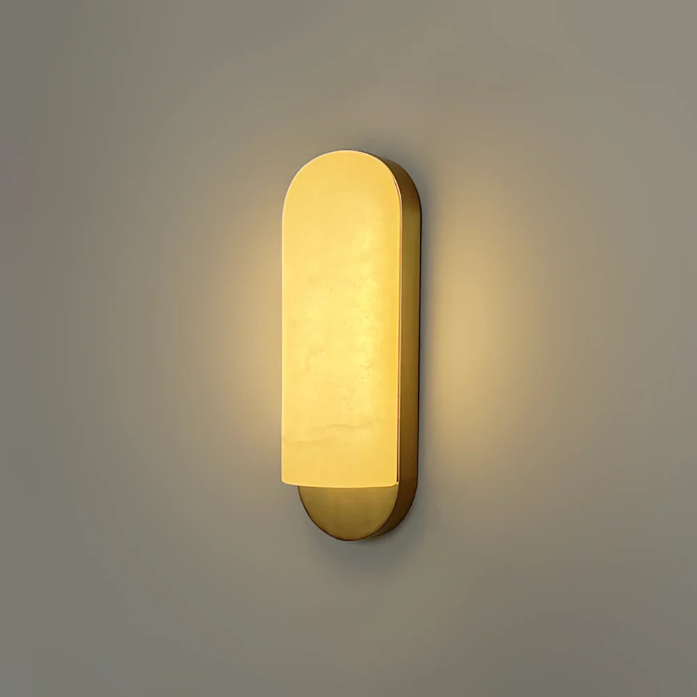 Alabaster Long Strip Wall Lamp