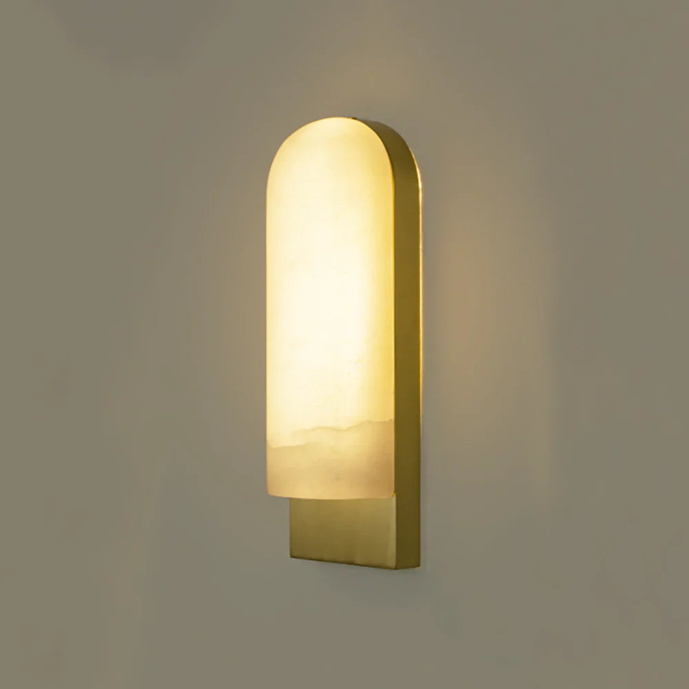 Alabaster Long Strip Wall Lamp
