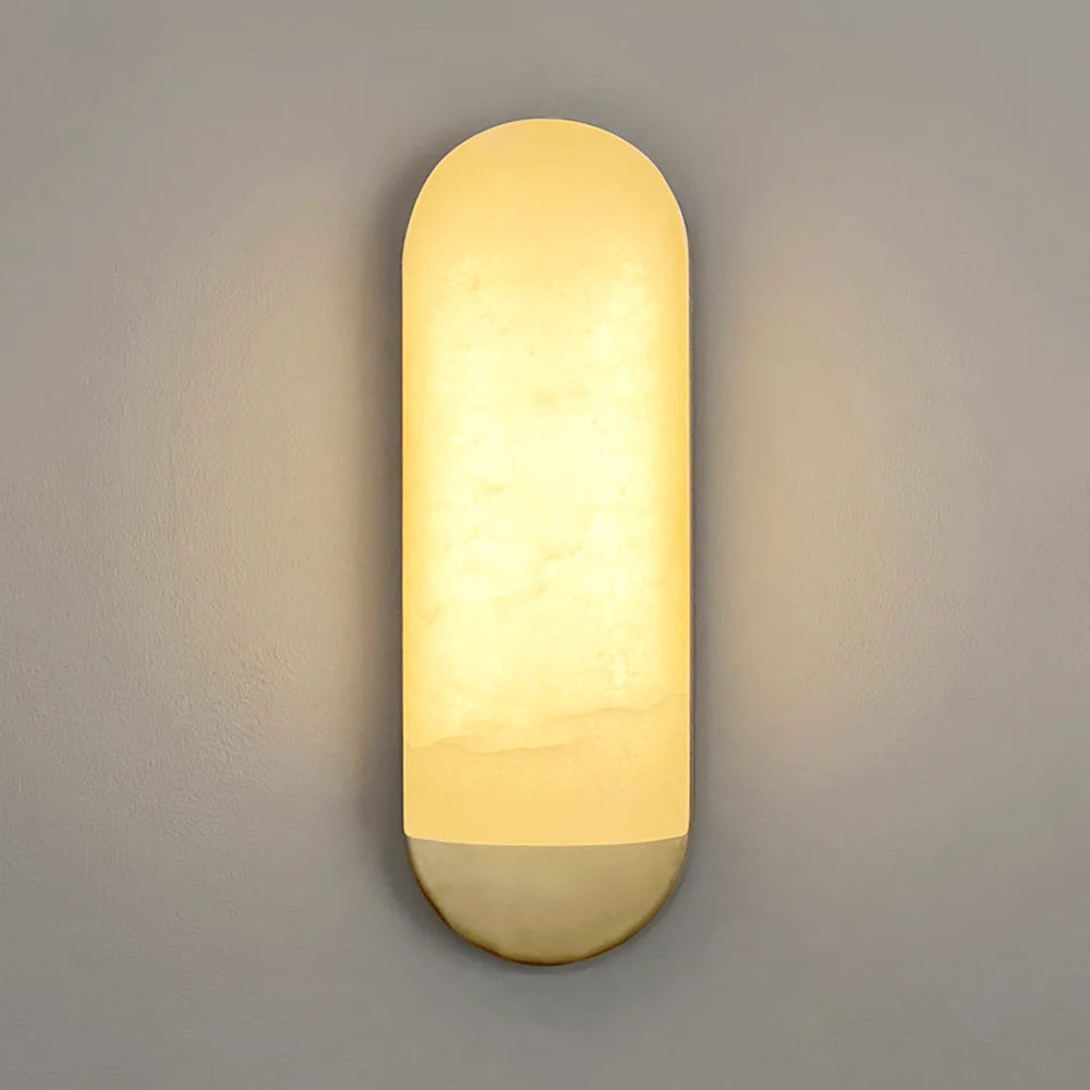 Alabaster Long Strip Wall Lamp