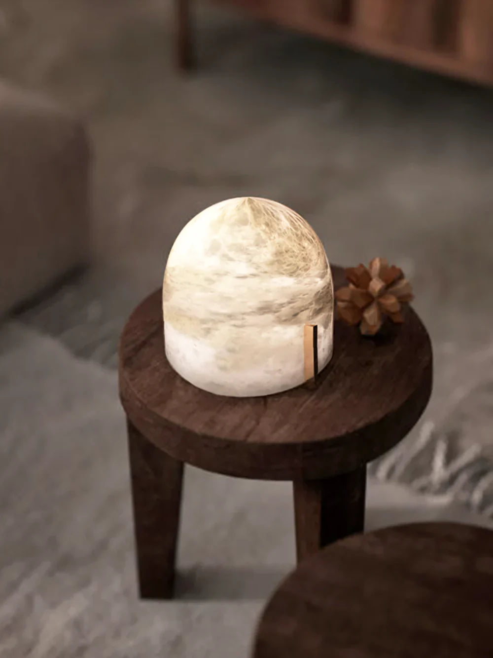 Alabaster Mona Table Lamp