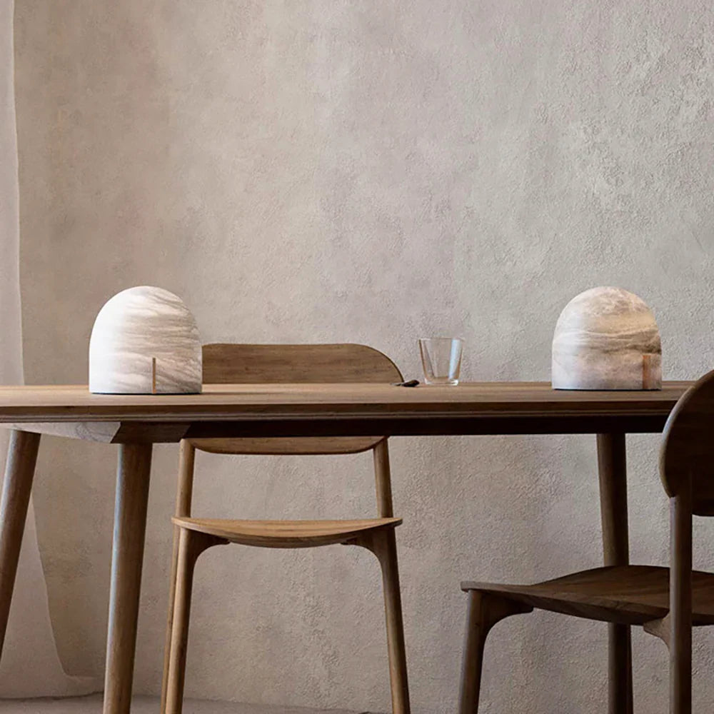 Alabaster Mona Table Lamp