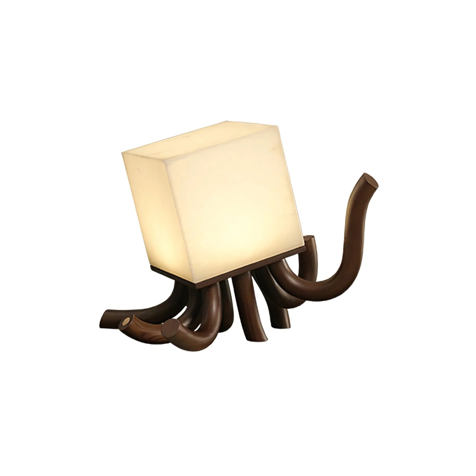 Alabaster Octavia Sculpture Table Lamp