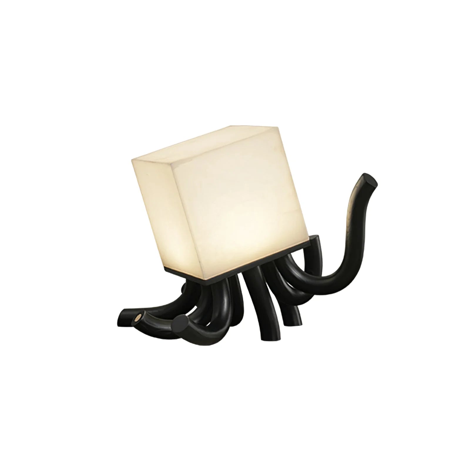 Alabaster Octavia Sculpture Table Lamp