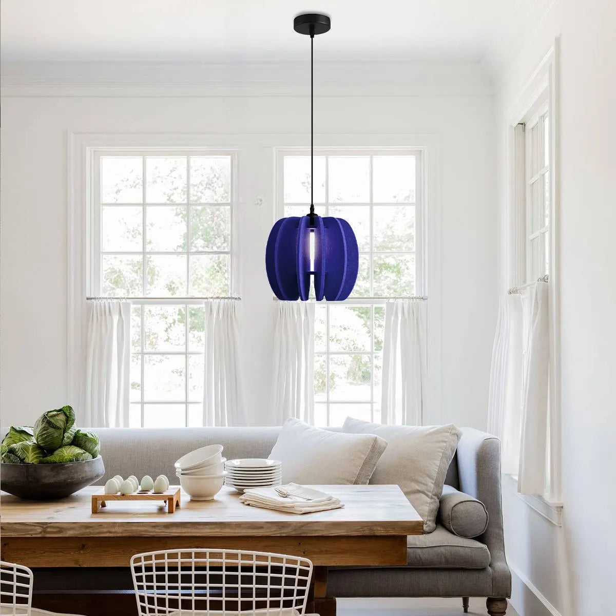 Circular Arc Piece Acoustic Pendant Light