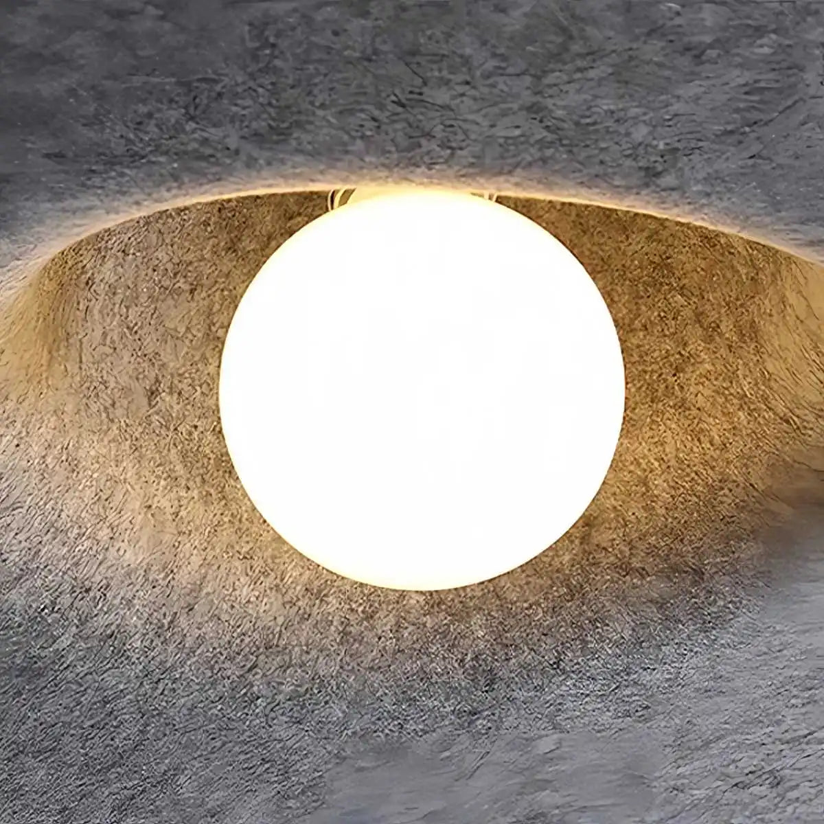 Eggshell Acoustic Pendent Light for Office