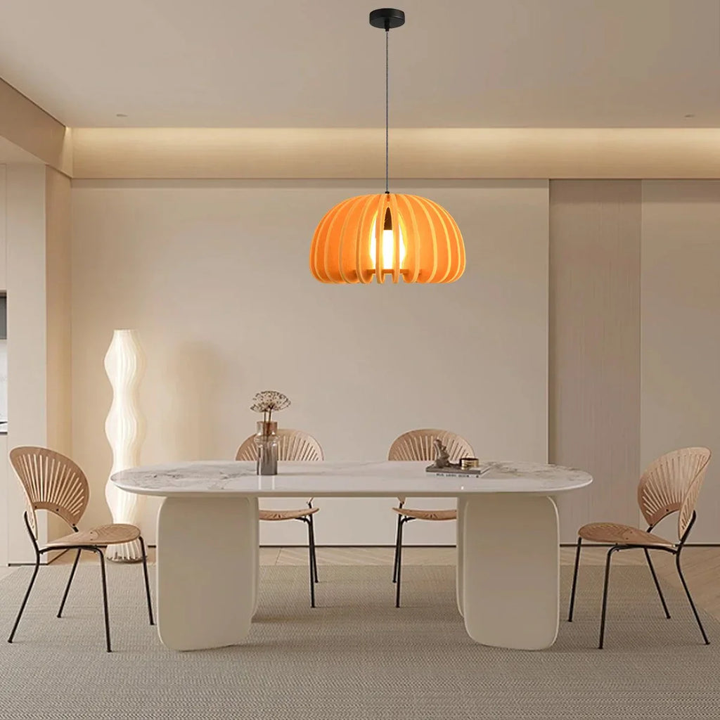 Half Circle Ball Birdcage Acoustic Pendant Light