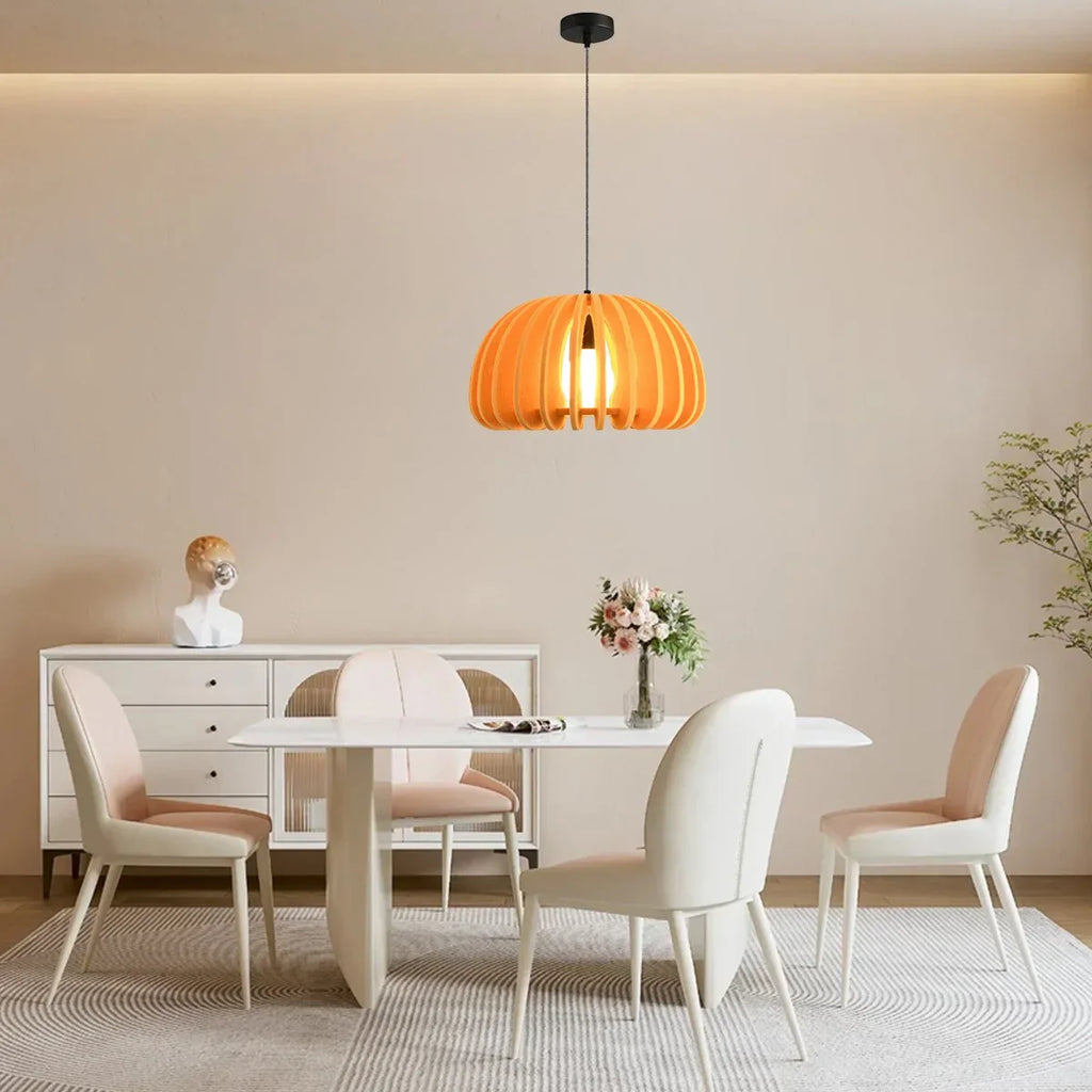 Half Circle Ball Birdcage Acoustic Pendant Light