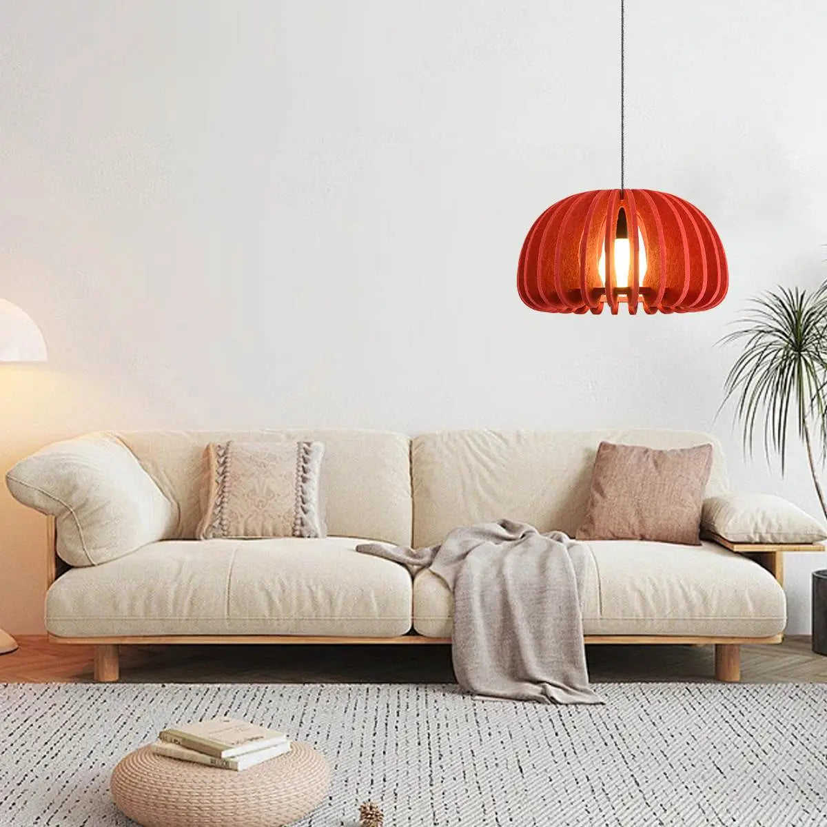 Half Circle Ball Birdcage Acoustic Pendant Light