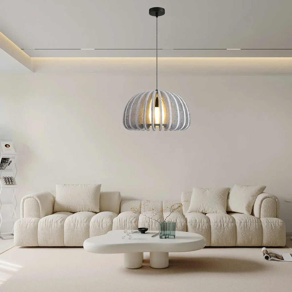 Half Circle Ball Birdcage Acoustic Pendant Light