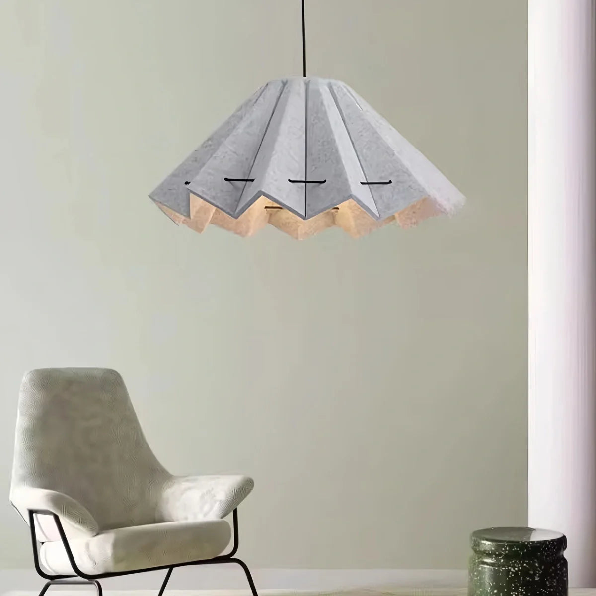 Morning Glory Acoustic Pendant Light