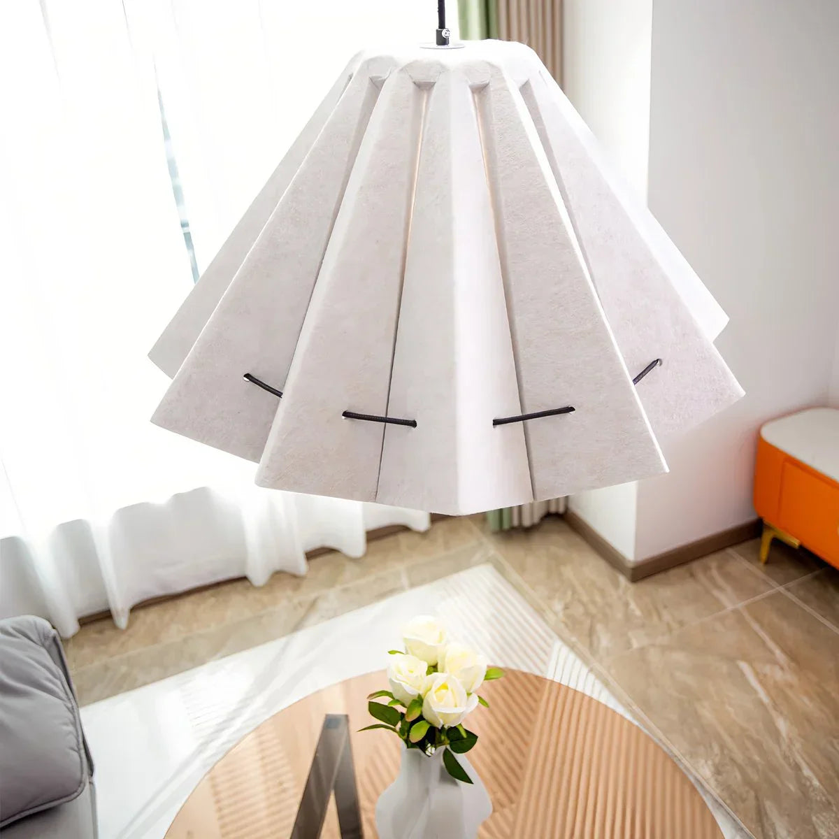 Morning Glory Acoustic Pendant Light