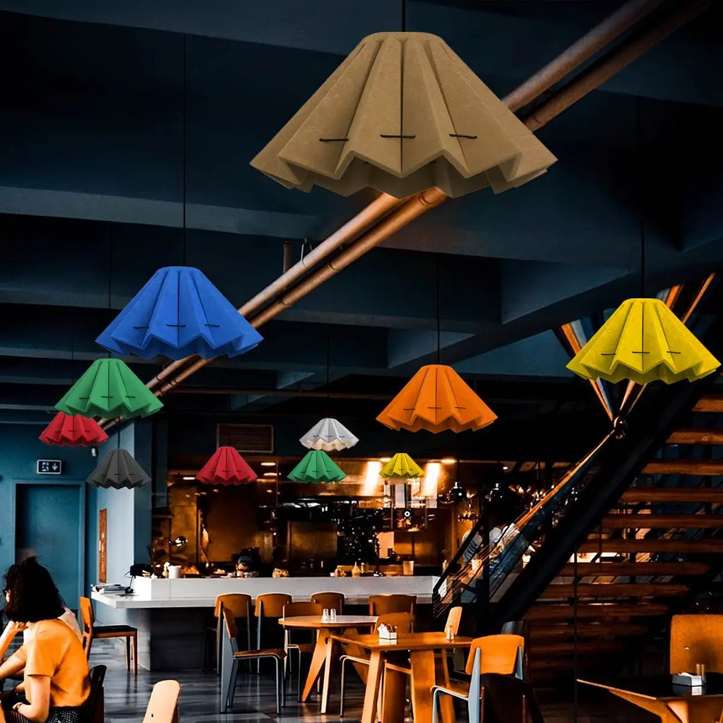 Morning Glory Acoustic Pendant Light