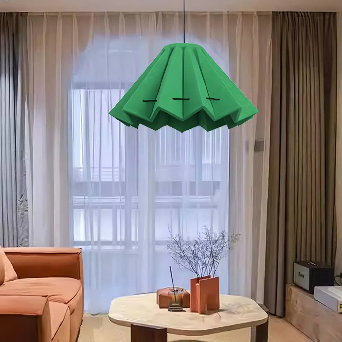 Morning Glory Acoustic Pendant Light