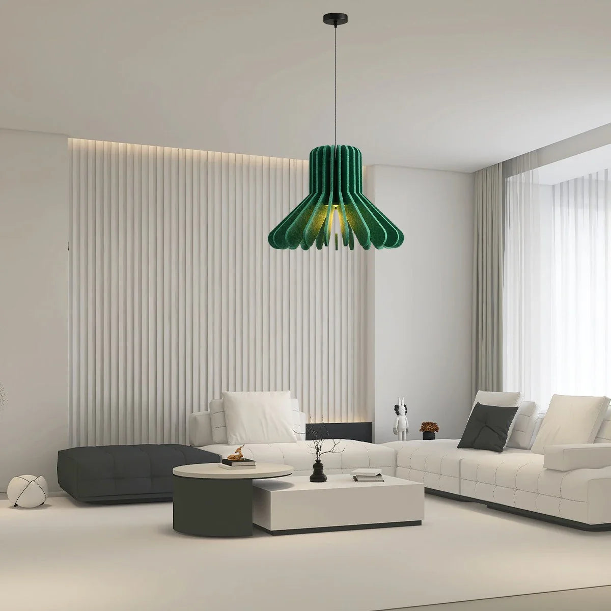 Nordic Octopus Felt Acoustic Pendant Light