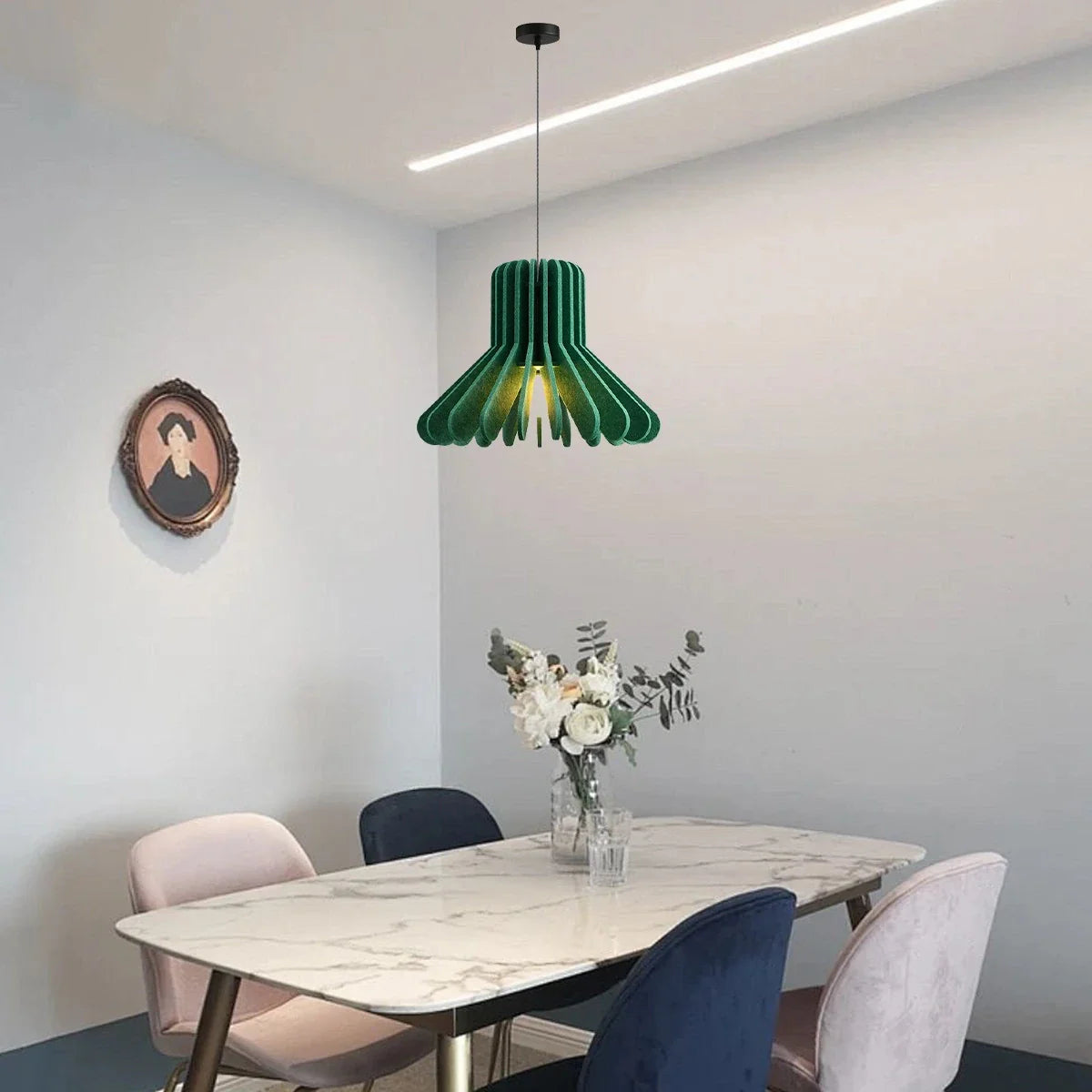 Nordic Octopus Felt Acoustic Pendant Light