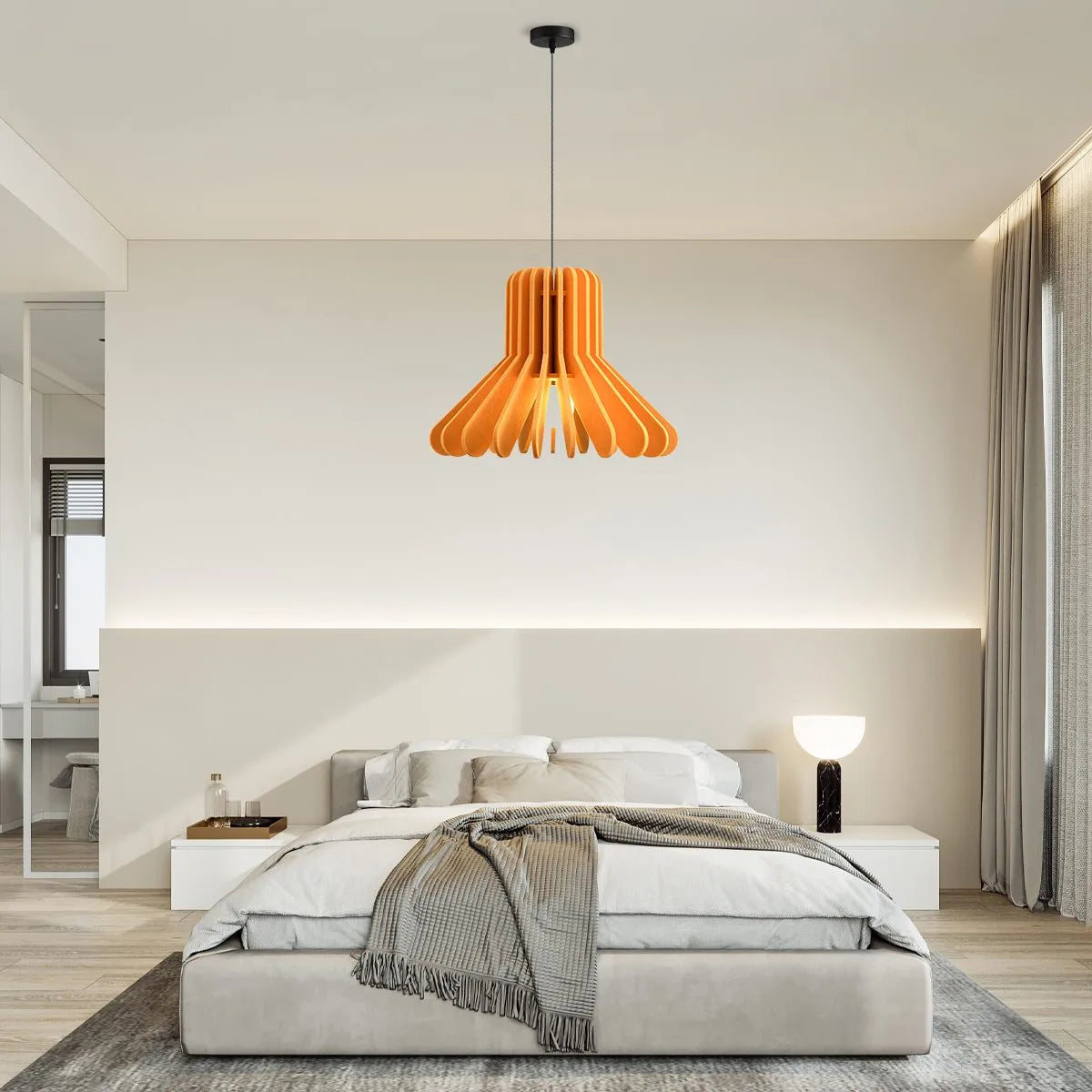 Nordic Octopus Felt Acoustic Pendant Light