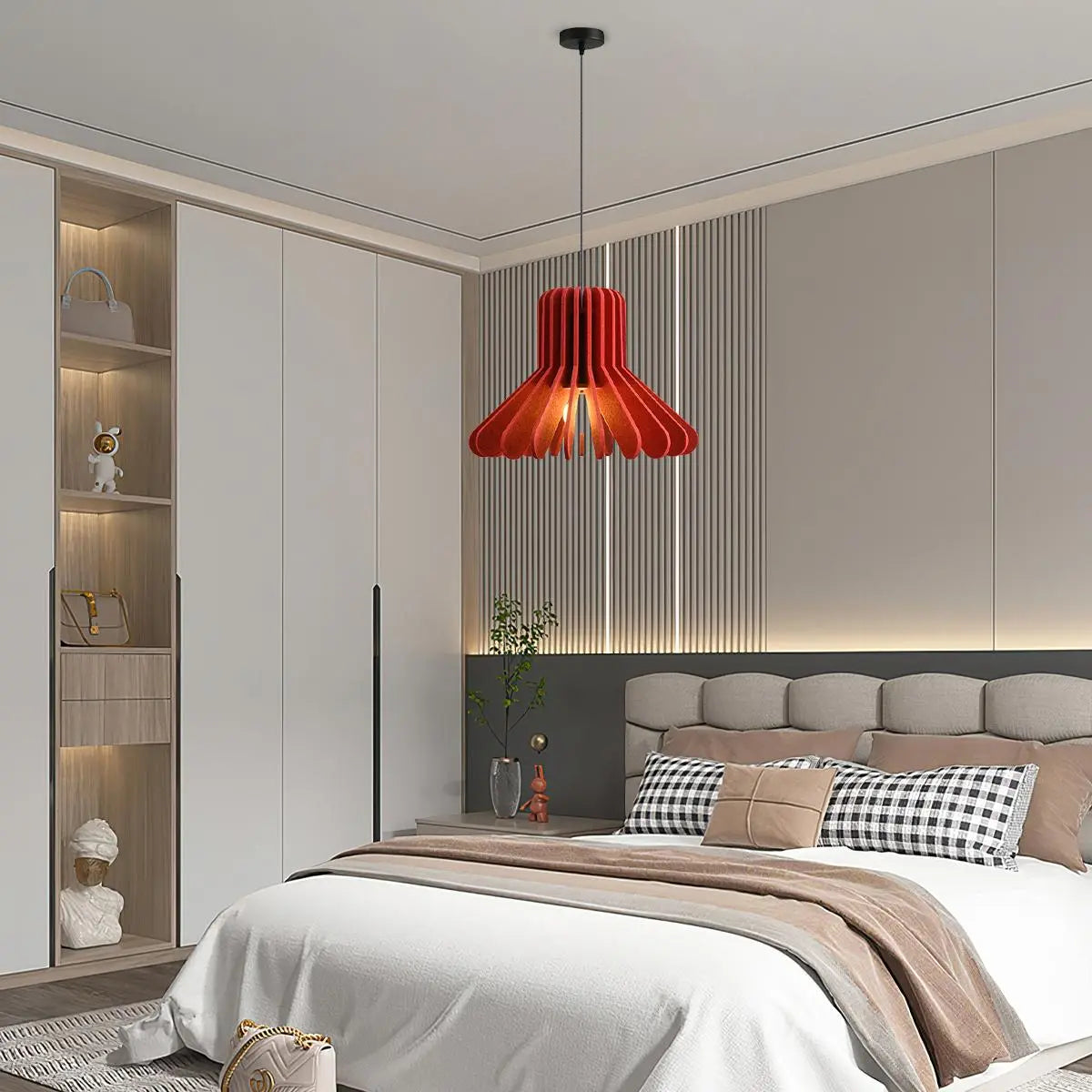 Nordic Octopus Felt Acoustic Pendant Light