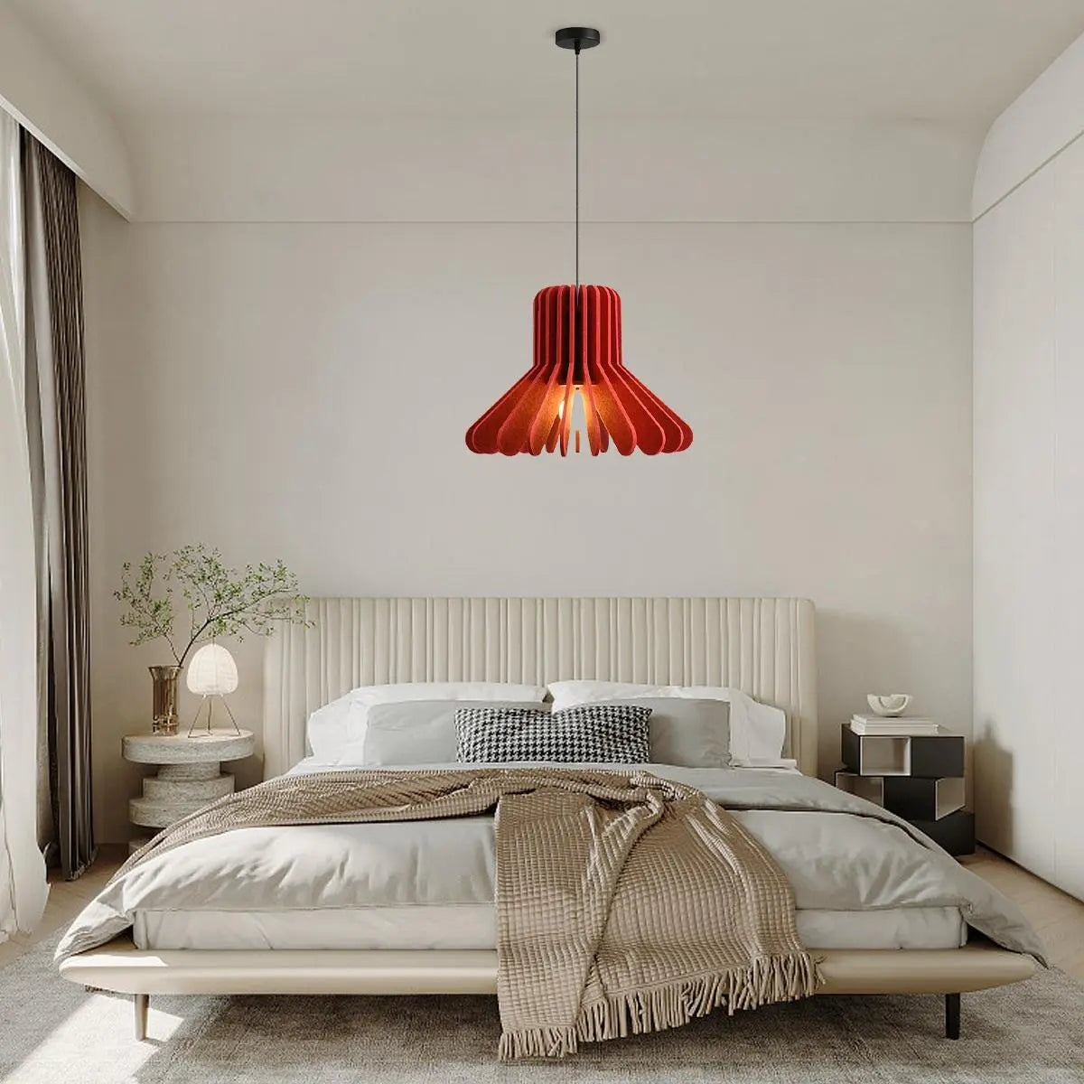 Nordic Octopus Felt Acoustic Pendant Light
