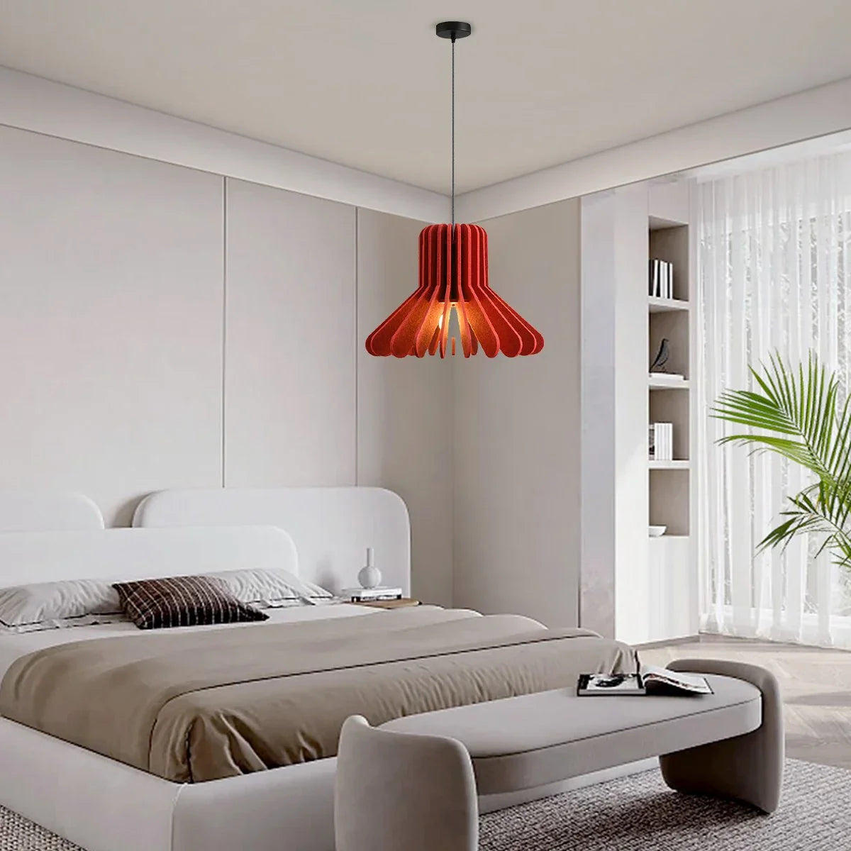 Nordic Octopus Felt Acoustic Pendant Light