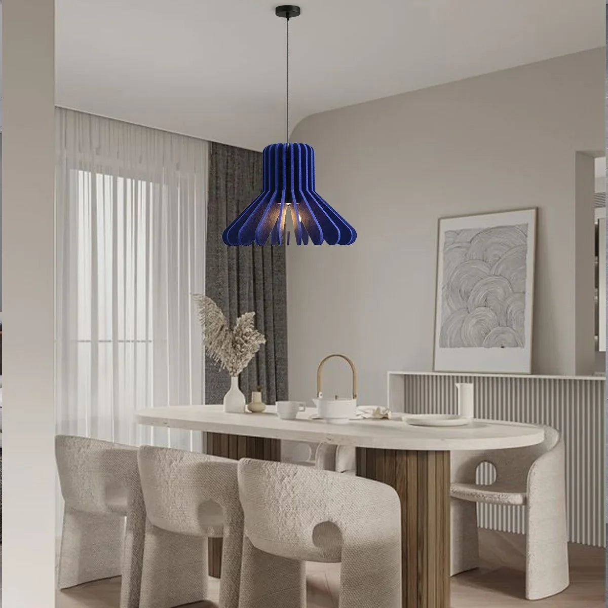 Nordic Octopus Felt Acoustic Pendant Light