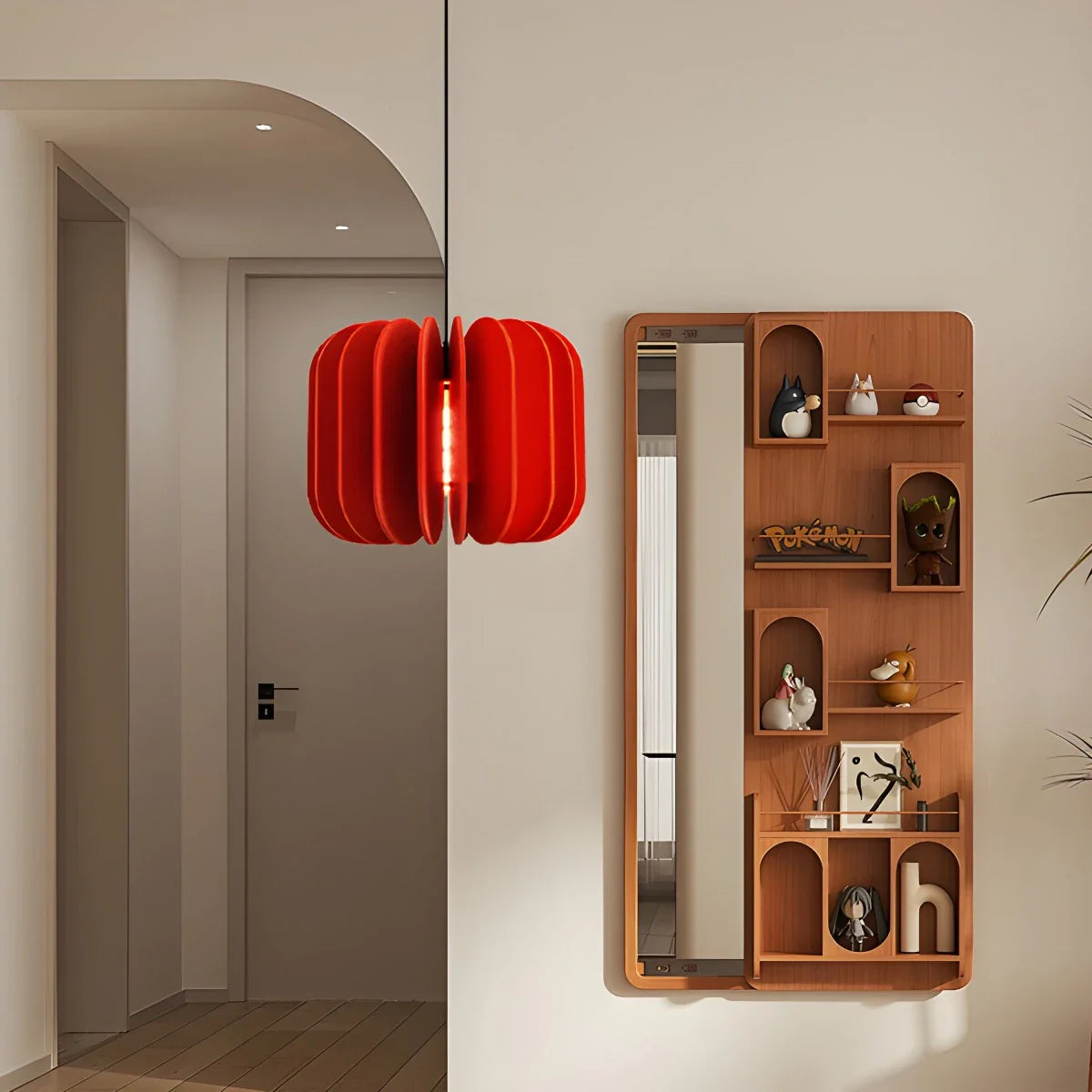 Pumpkin Slice Acoustic Pendant Light
