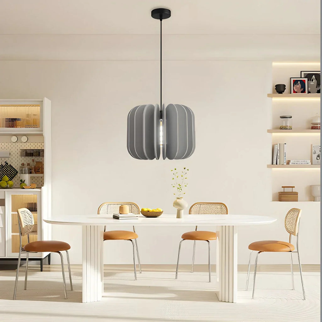 Pumpkin Slice Acoustic Pendant Light