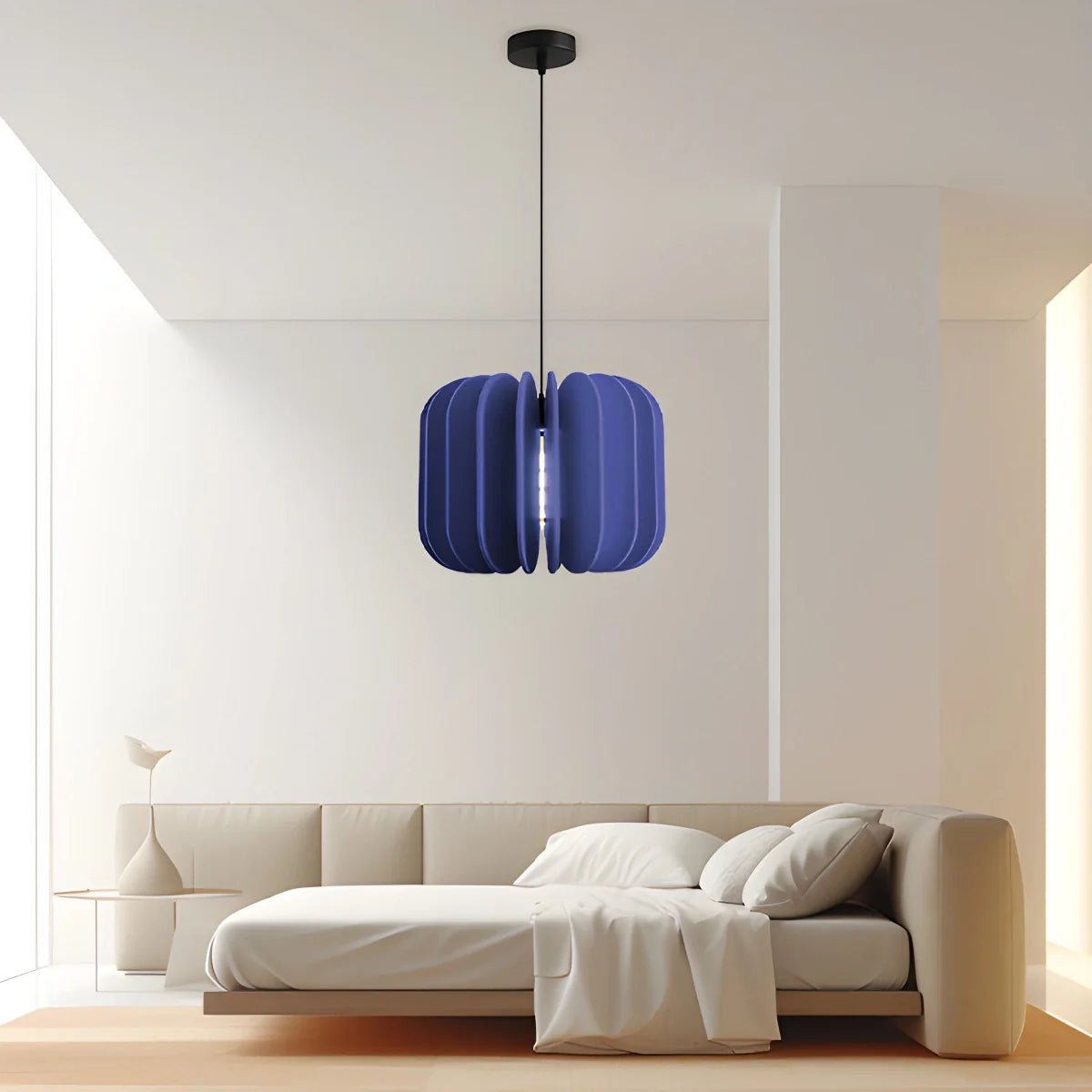 Pumpkin Slice Acoustic Pendant Light