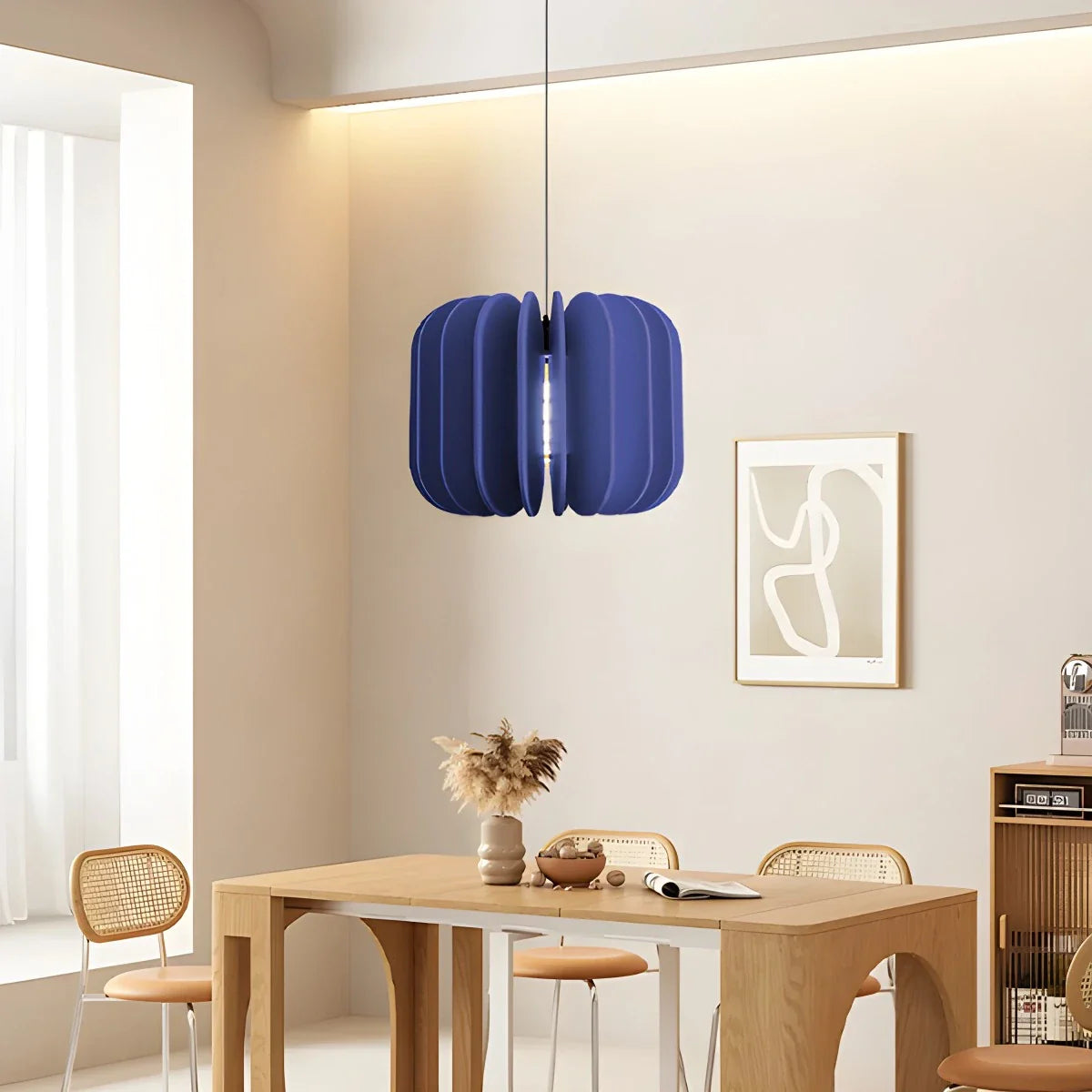 Pumpkin Slice Acoustic Pendant Light