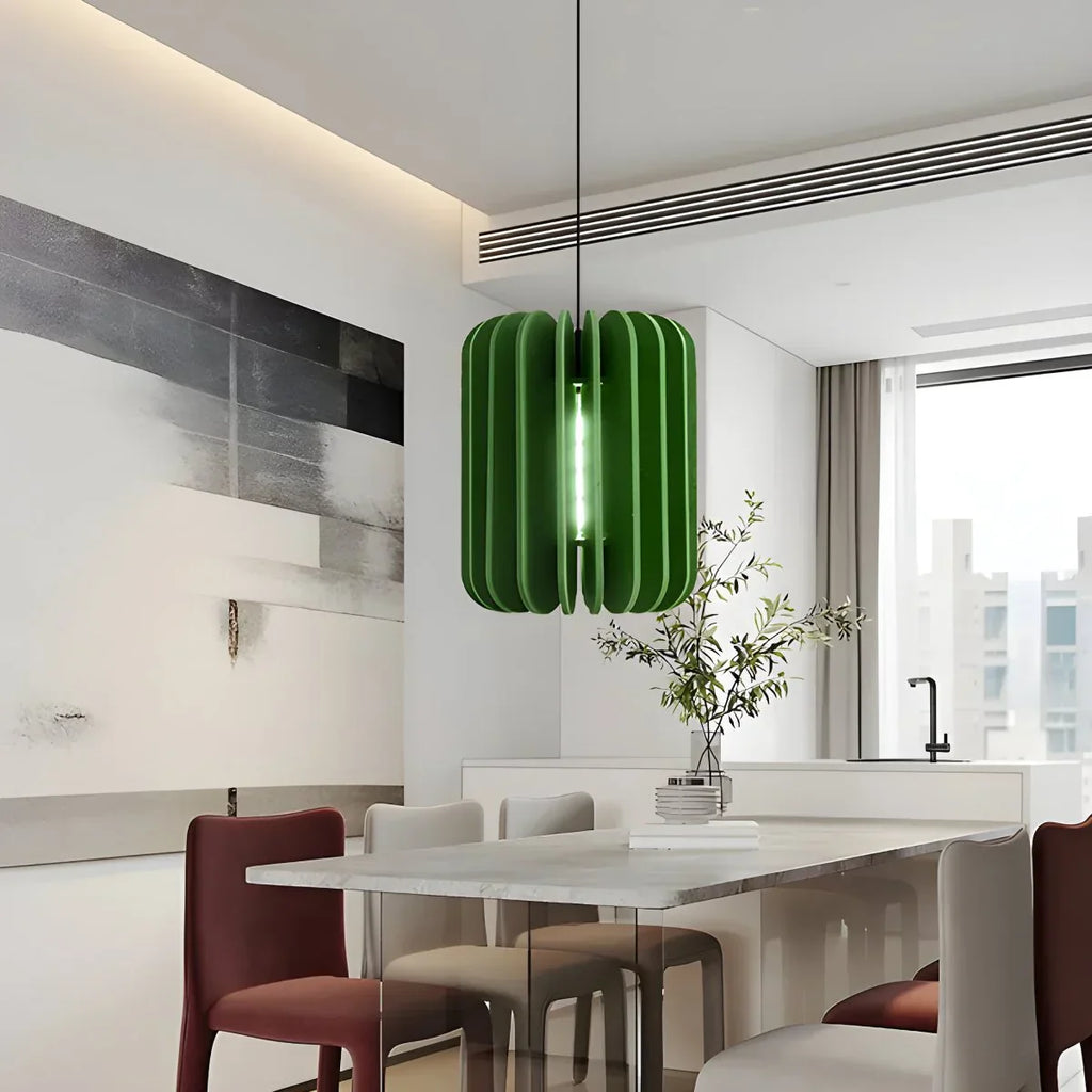 Pumpkin Slice Acoustic Pendant Light