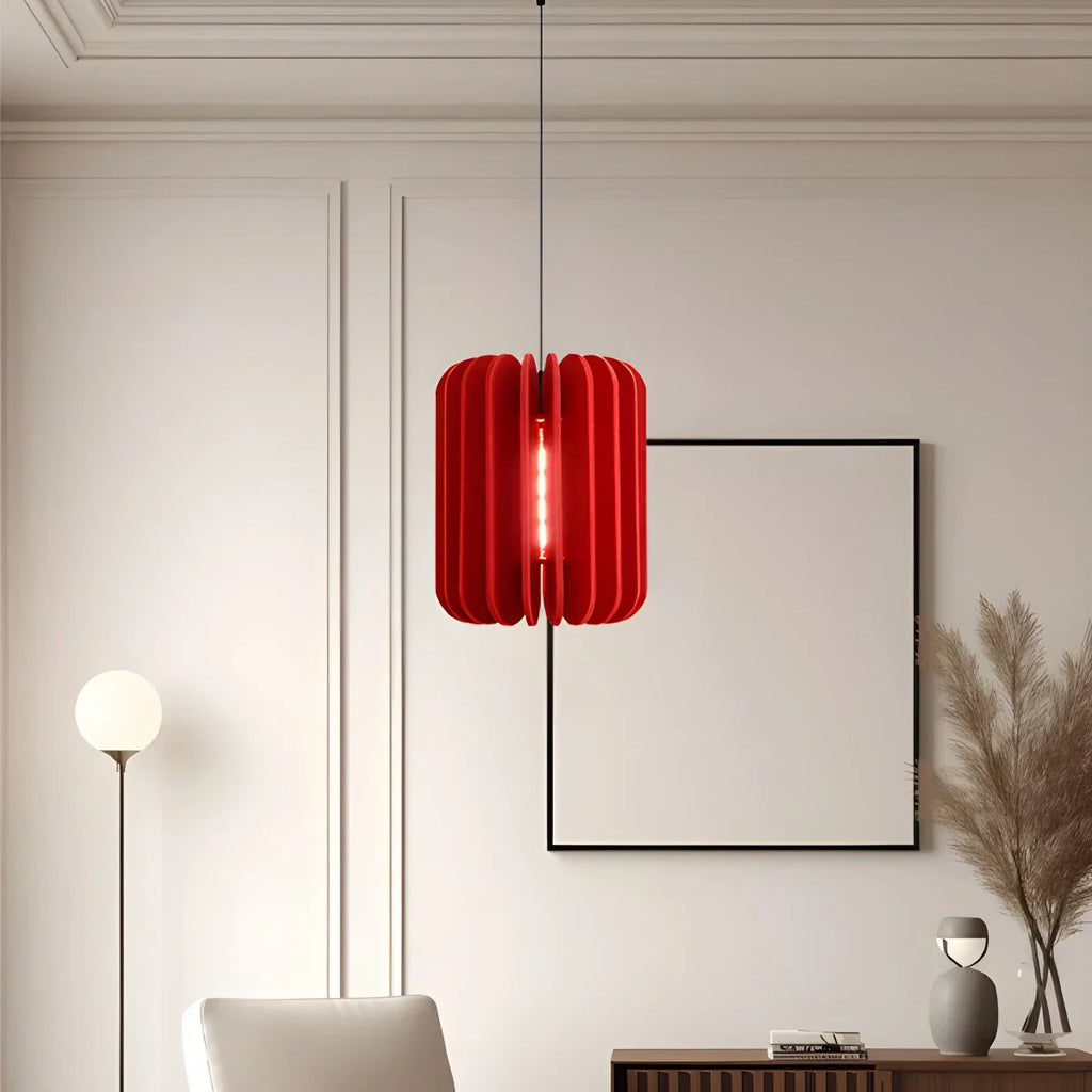 Pumpkin Slice Acoustic Pendant Light