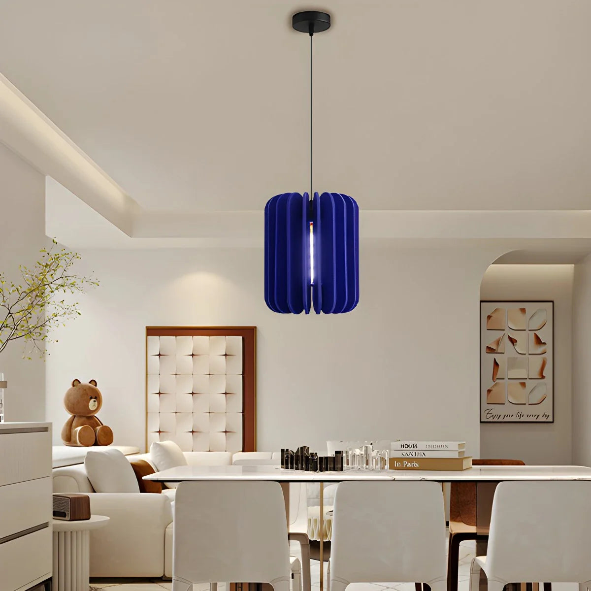 Pumpkin Slice Acoustic Pendant Light