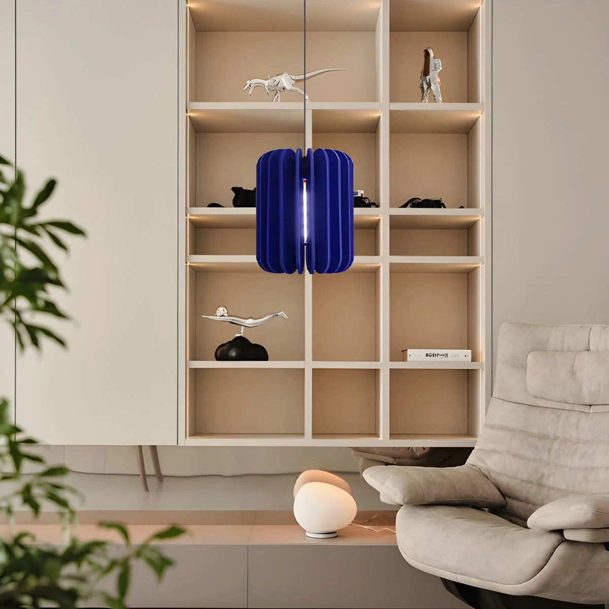 Pumpkin Slice Acoustic Pendant Light