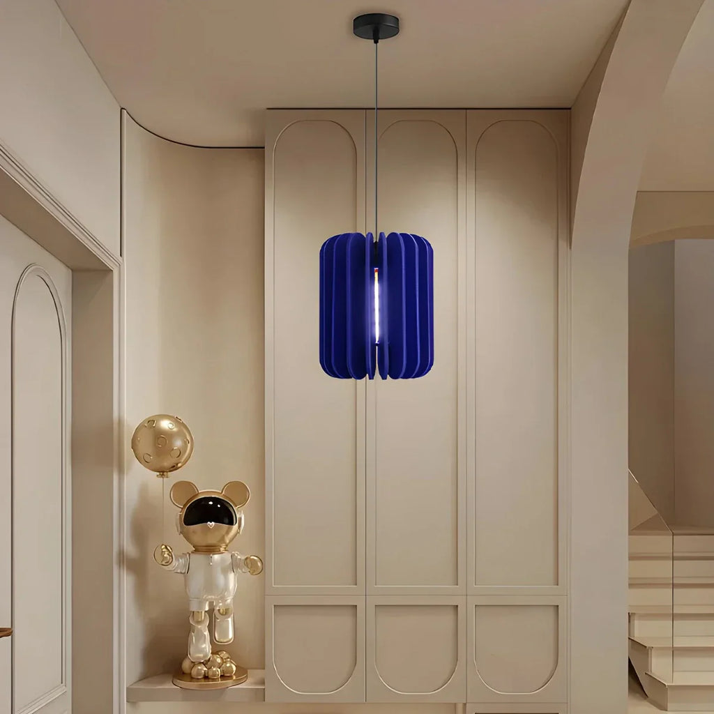 Pumpkin Slice Acoustic Pendant Light