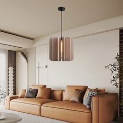 Rectangular Piece Acoustic Pendant Light