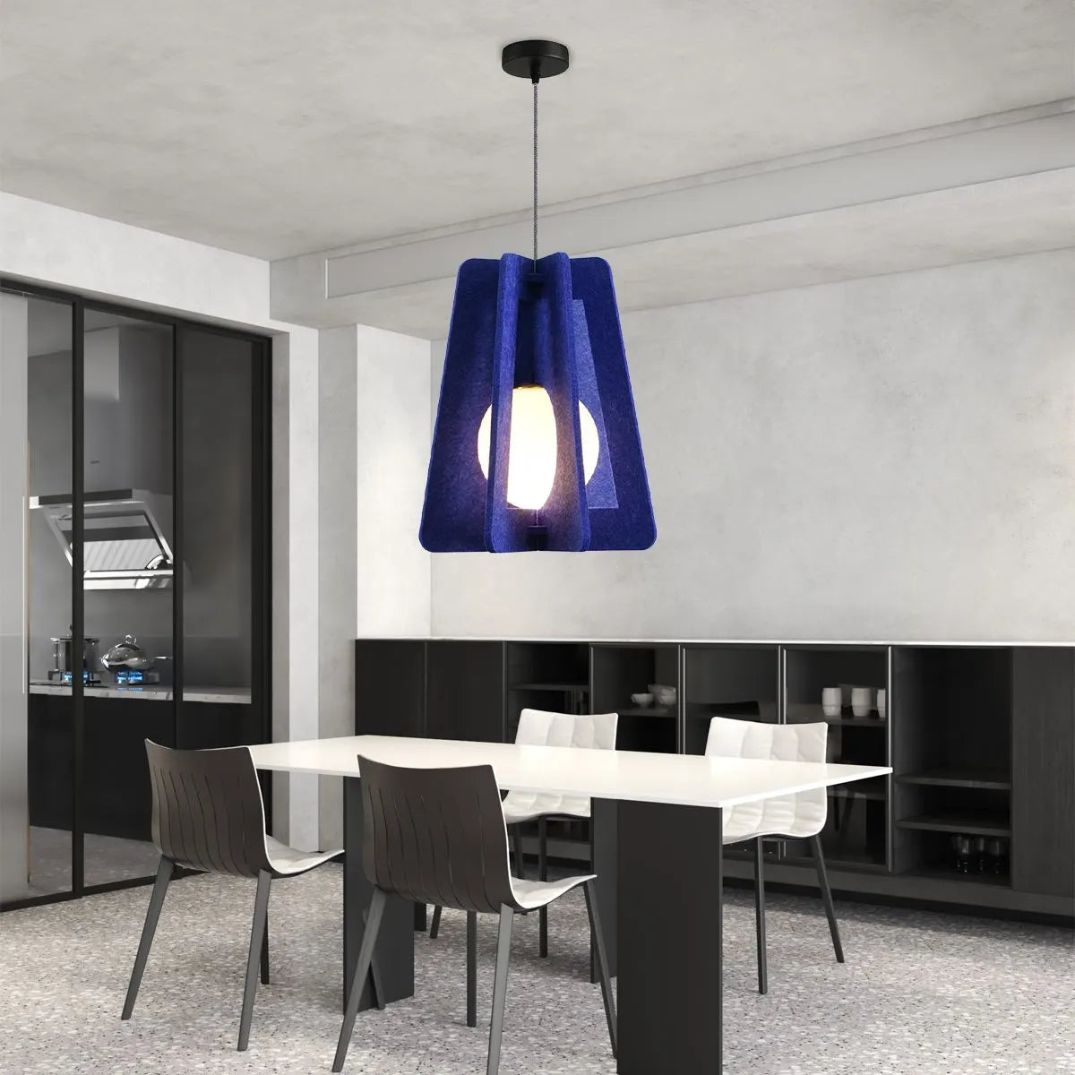 Square Pavilion Acoustic Pendant Lighting