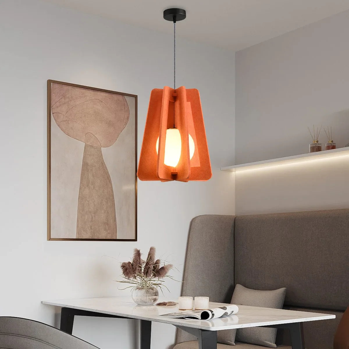 Square Pavilion Acoustic Pendant Lighting