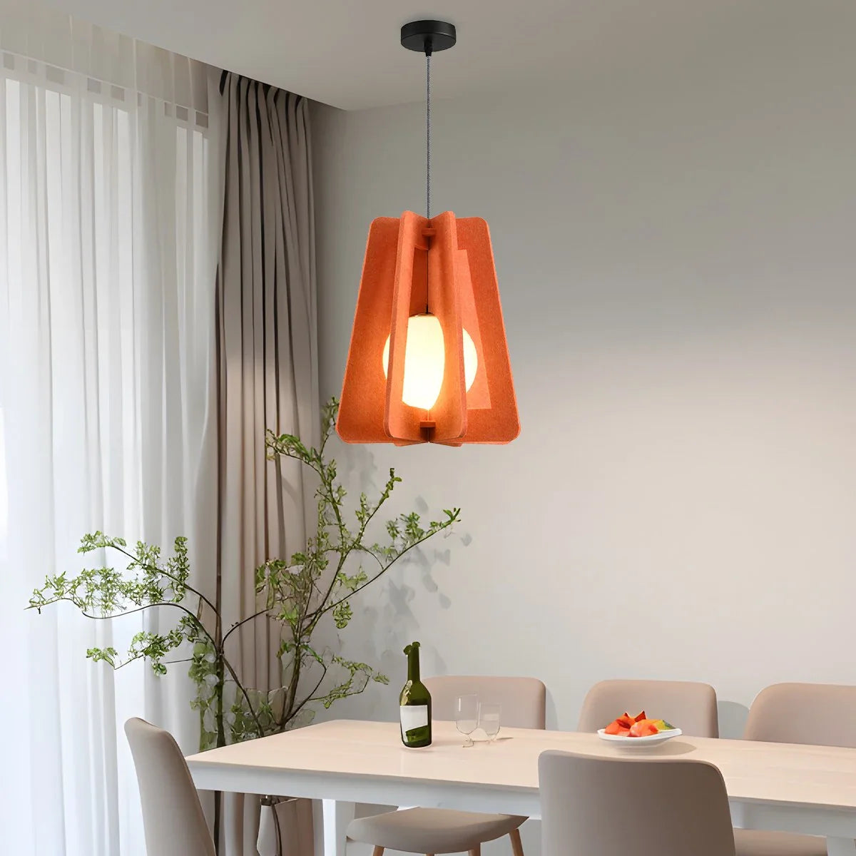 Square Pavilion Acoustic Pendant Lighting