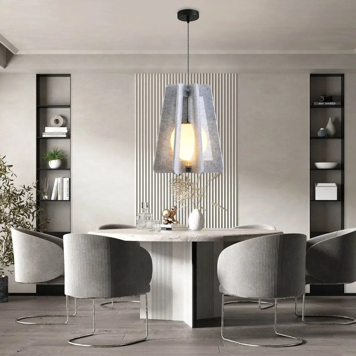 Square Pavilion Acoustic Pendant Lighting