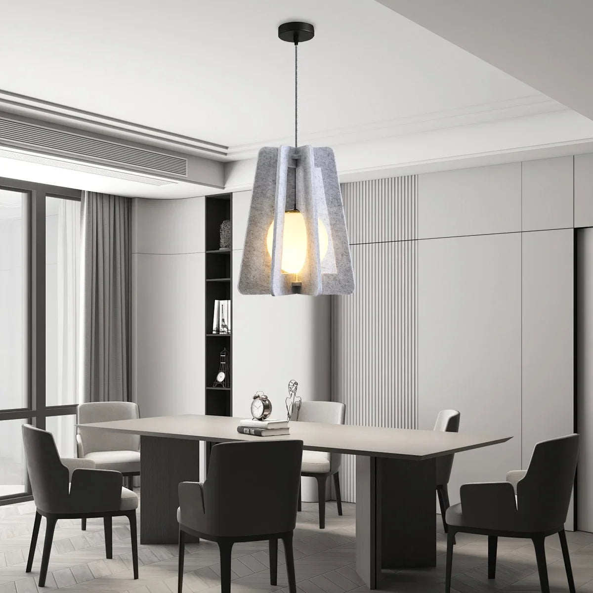 Square Pavilion Acoustic Pendant Lighting