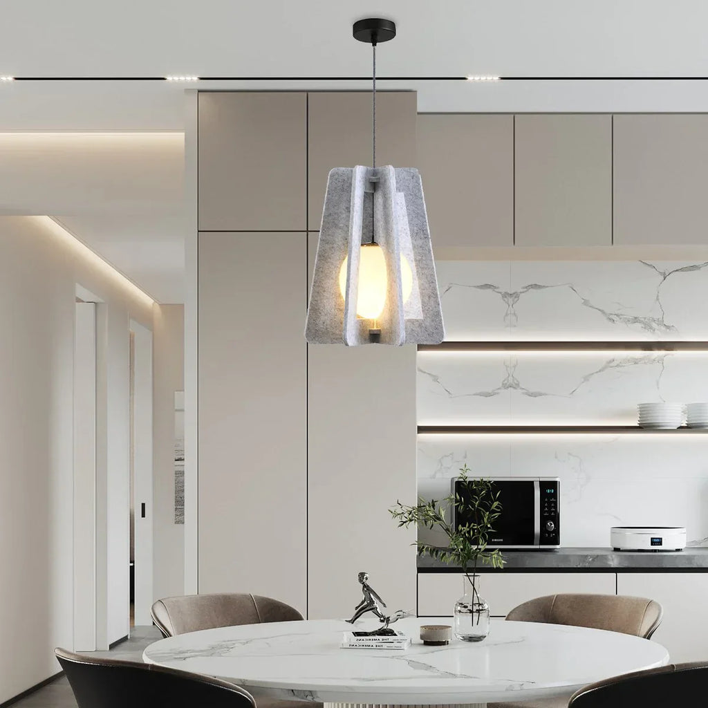 Square Pavilion Acoustic Pendant Lighting