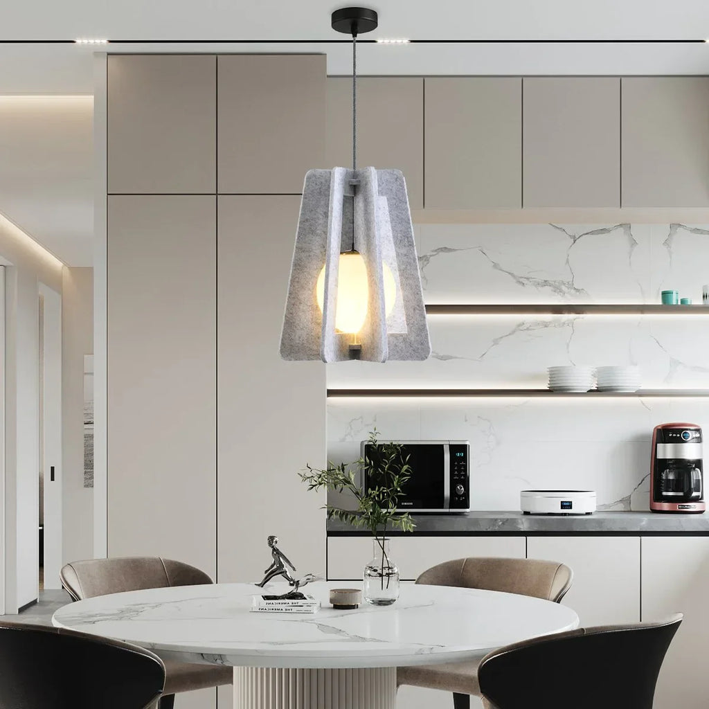 Square Pavilion Acoustic Pendant Lighting