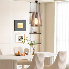 Square Pavilion Acoustic Pendant Lighting