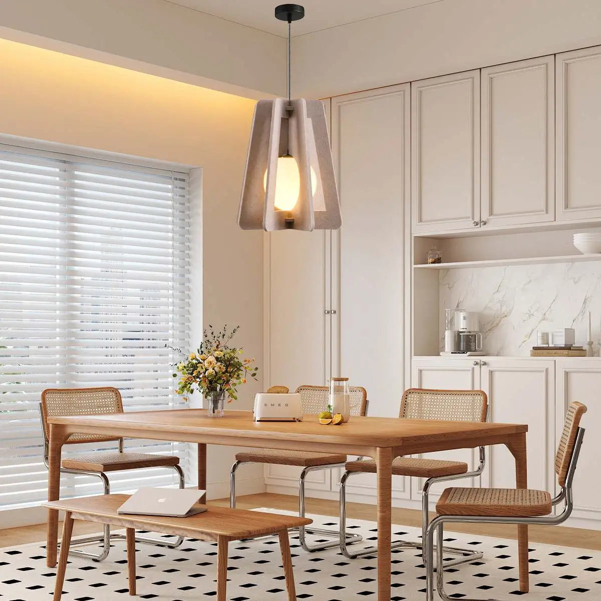 Square Pavilion Acoustic Pendant Lighting