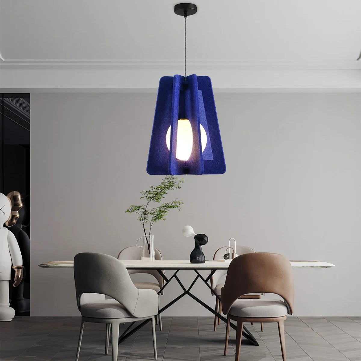 Square Pavilion Acoustic Pendant Lighting