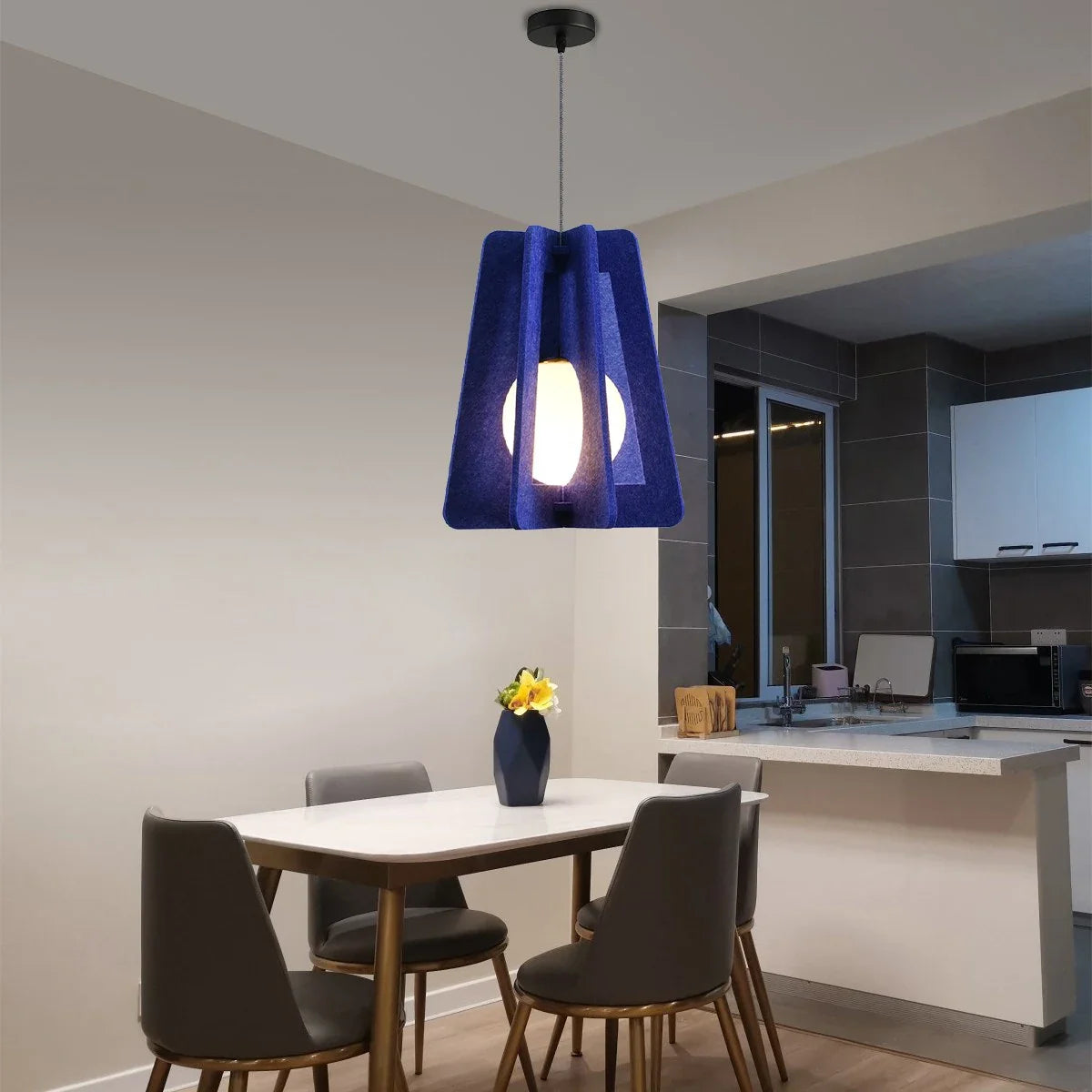 Square Pavilion Acoustic Pendant Lighting