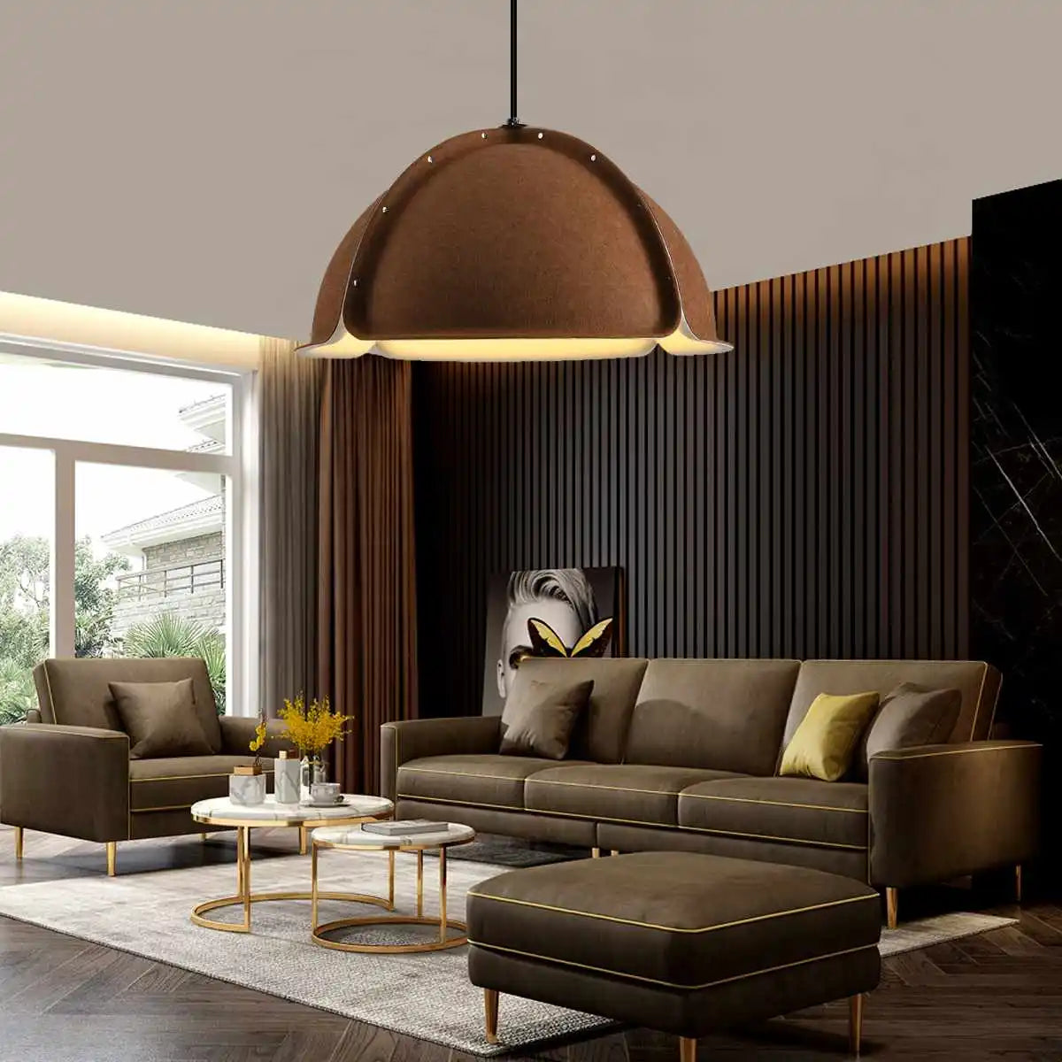Nordic Simple Style Felt Pendant Light